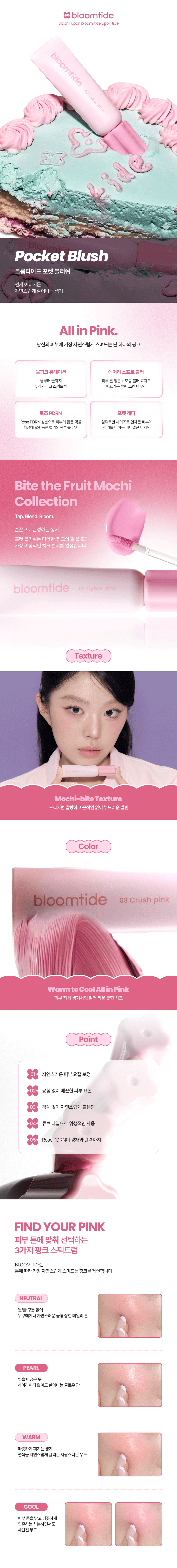 블룸타이드 포켓 블러쉬